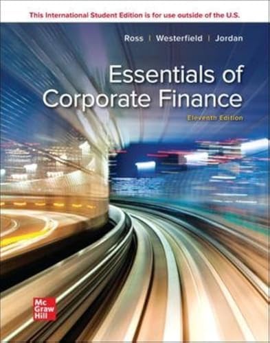 Amazon.com: Essentials of Corporate Finance: 9781264101573: Ross